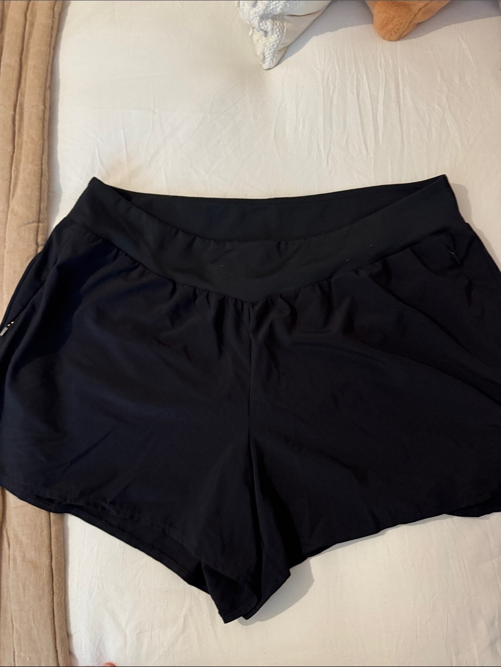 NWOT Zella Black Athletic Shorts